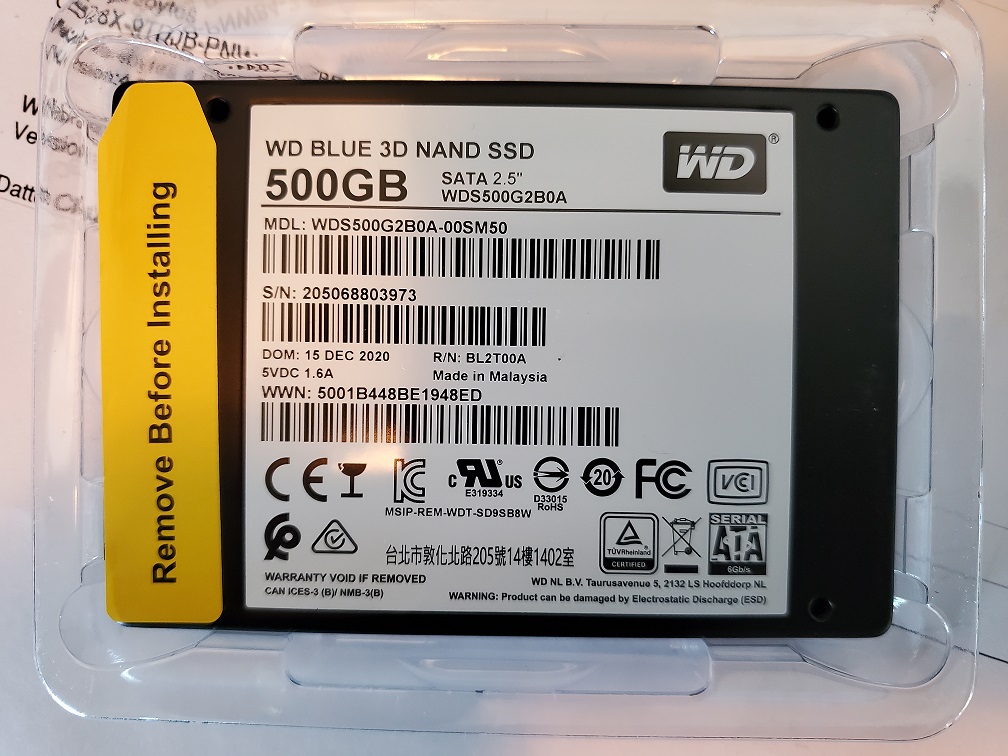Hard Drive Replacement